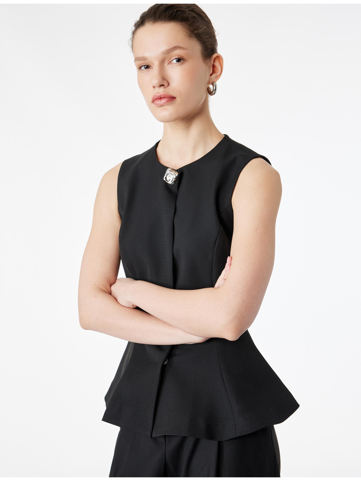 koton Peplum Vest Waist Coat-picture-43