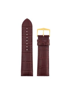 Titan - 24 mm Burgundy Genuine Leather Strap for Men NF1610176024G/P