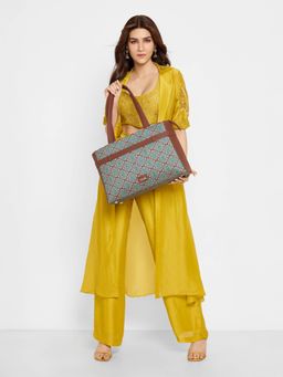 Zouk - Green Women Structured Shoulder Bag