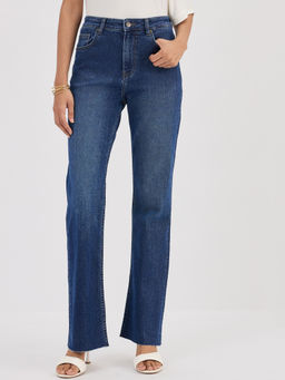 Femmella - Women Blue The Flare Fit High Rise Jeans
