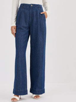 Femmella - Women Blue The Easy Fit High Rise Jeans