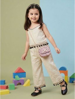 Autumnlane - Off White Frost Embroidery Cotton Co-Ord Set
