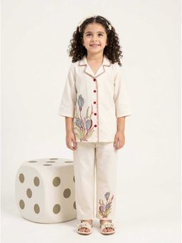 Autumnlane - Joy Spring Embroidery Cotton Co-Ord Set