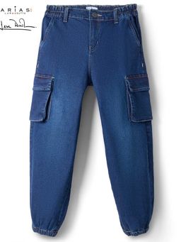Arias by LARA DUTTA - Boys Cotton Woven Full Length Joggers