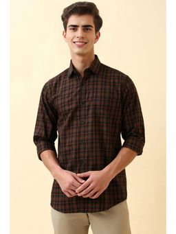 Allen Solly - Men Multicolor Slim Fit Check Full Sleeves Casual Shirt