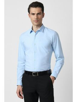 Peter England - Men Blue Slim Fit Formal Shirt