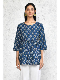 Miravan - Cotton Floral Print Tunic For Women's