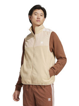 adidas - Men Beige Fleece Vest