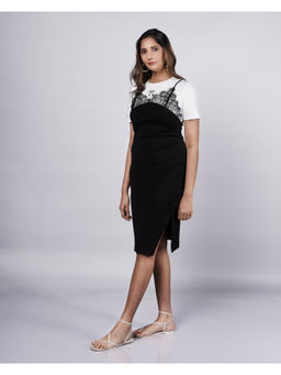 French Theory - Black One-Piece T-shirt Dress