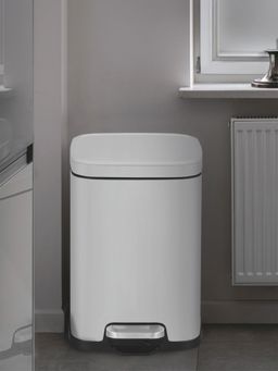 OBSESSIONS - 6L Stainless Steel Step Bin, Matte Grey