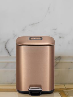 OBSESSIONS - 6L Stainless Steel Step Bin, Bronze Copper