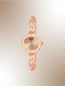 Ajanta Quartz - Rose Gold Dial Analog Watch For Women - AWC120ESL/3 (M)