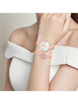 Ajanta Quartz - Silver Dial Analog Watch For Women - AWC126ESL/2 (M)