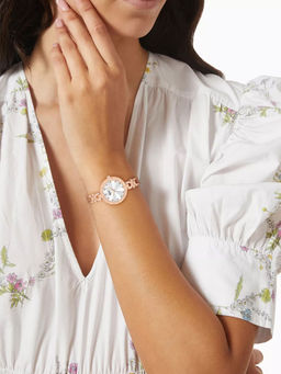 Ajanta Quartz - Silver Dial Analog Watch For Women - AWC130ESL/2 (M)