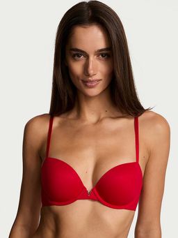 Victoria's Secret - Red Love Cloud Smooth Lightly Lined Plunge Demi Bra