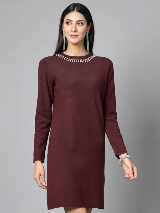 maroon winter dress for women Buy Mafadeny Wear Embellished Stylised & Cosy Online depending on your preference. Hoco dresses for plus size Mac Duggal Women's Ieena Size:47