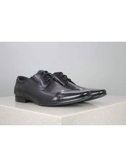 ATESBER - Black Solid Formal Shoes