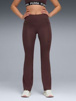 Puma - Train All Day Women's Bootcut Training Trackpant-Brown