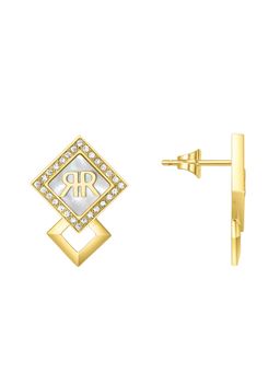 Cerruti 1881 - Women Gold DIAMANTE Earrings
