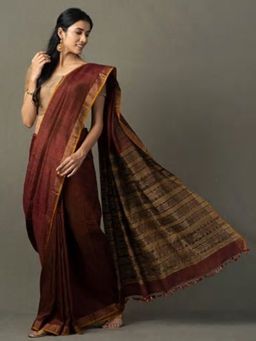 Fabindia - Silk Woven Jamdani Sari