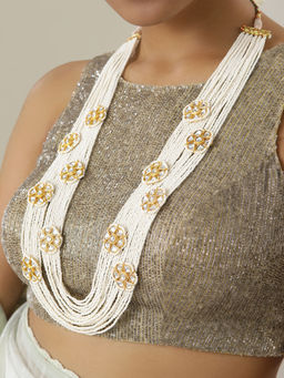 Gajra Gang - Off White Necklaces