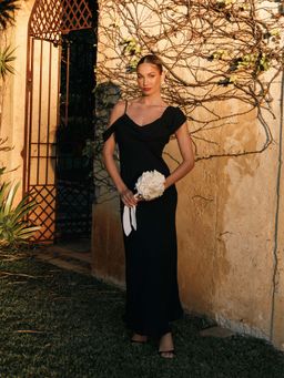 Petal & Pup - Black Kamryn Maxi Dress