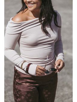 Petal & Pup - Grey Liah One Shoulder Knit Top