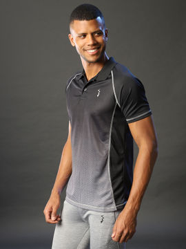 Sports polo neck clearance