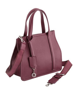 CARPISA - Stylish Hobo Shoulder Bag From New Waikiki Maroon