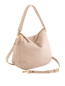 CARPISA - Stylish Hobo Shoulder Bag From Vanda Beige