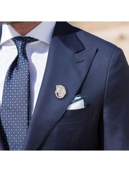 The Tie Hub - Silver Horse Metal Lapel Pin