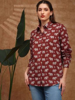 Globus - Red Printed Shirt