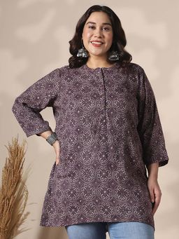 Globus - Brown Printed Tunic