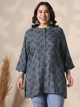 Globus - Blue Printed Tunic