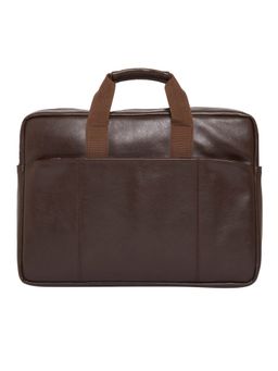MBOSS - Faux Leather 15.6 Inch Laptop Messenger Bag