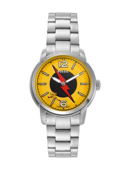 Fossil - Men Yellow Dial Analog Watch - LE1163