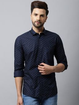 Cantabil - Men Navy Shirt