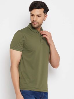 98 Degree North - Olive 98 Degree North Men's Polo T-Shirt