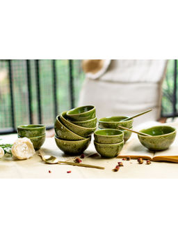 Amalfiee Ceramics - Handmade 4.5 inch Paris Soup Bowls Set of 2