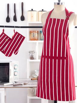 Maspar - Celtic Cotton Printed Red 1Pc Apron
