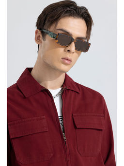 Snitch - Tortoise Tryst Brown Sunglasses