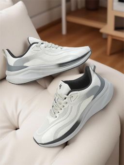 Cantabil - Grey Lightweight Colorblocked Sneakers