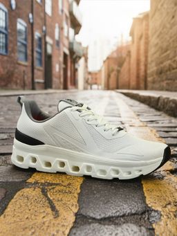 Off Limits - White Cloudflo Running Shoes