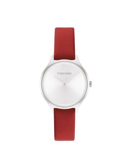 Calvin Klein - Timeless Quartz Silver Round Dial Womens Watch - 25200061