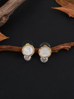 E2O - Gold Studs Earring for Women