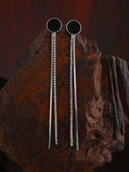 E2O - Silver Tassel Drop Earring for Women