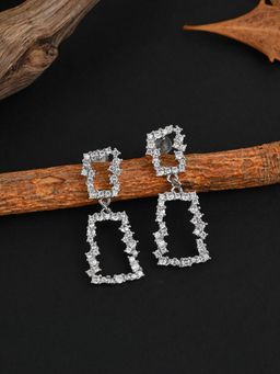 E2O - Silver Drop Earring for Women