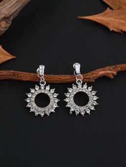E2O - Silver Drop Earring for Women