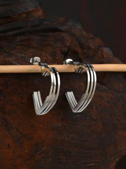 E2O - Silver Studs Earring for Women