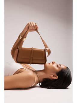 DA NAPPA - Kiara Tan Shoulder Bag